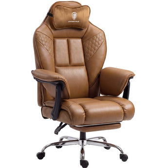 Dowinx Big & Tall Leather Executive Office Chair LS-66D5A-03 Brown dowinx-gaming-chair.EU