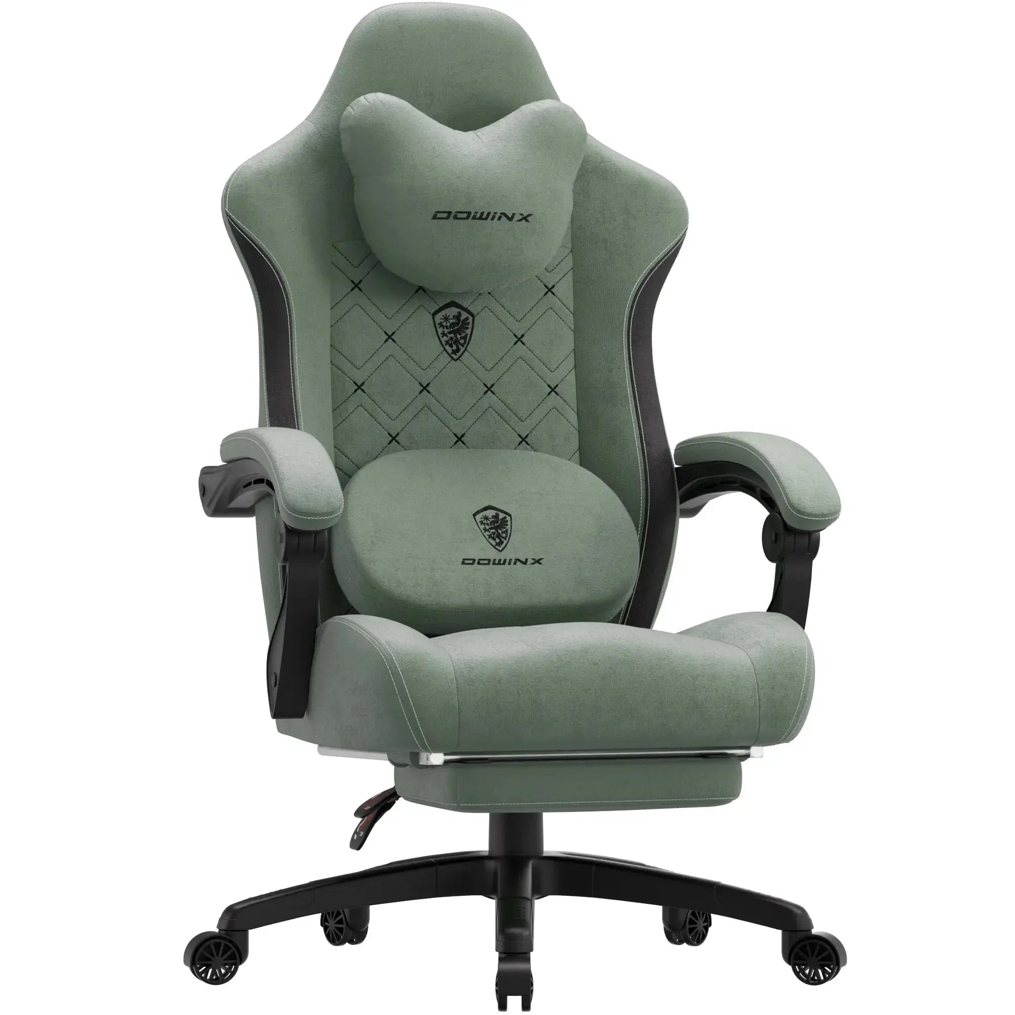 Dowinx Gaming stoel met Pocket Spring Kussen, Game Chair PU Leer Dowinx Gaming stoel met Pocket Spring Kussen, Game Chair PU Leer