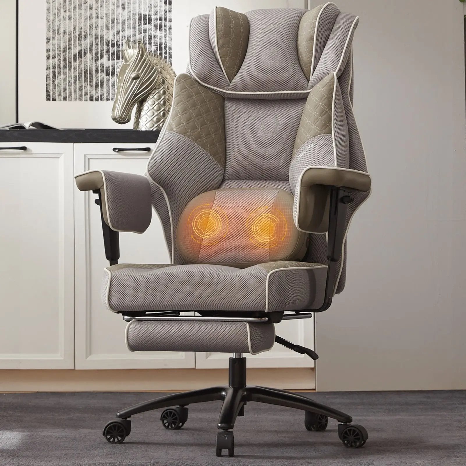 Dowinx Office Sofa Chair QL-66B3 Gray dowinx-gaming-chair.EU