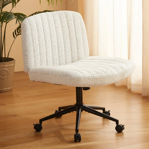Dowinx Armless Criss Cross Chair White Dowinx