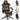 Dowinx Chair LS-66D89C with Extended Footrest Brown Dowinx