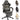 Dowinx Chair LS-66D89C with Extended Footrest Gray Dowinx