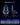 Dowinx Racing Gaming Chair LS-66D97A Black-blue Dowinx