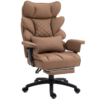 Dowinx Leather Sofa Chair LS-66BG102 Brown (Dual-Lever Mechanism) dowinx-gaming-chair.EU