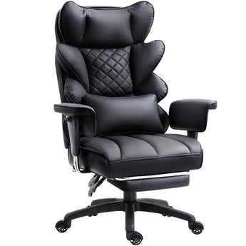 Dowinx Leather Sofa Chair LS-66BG101 Black (Dual-Lever Mechanism) Dowinx