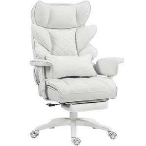 Dowinx Fabric Sofa Chair LS-66BG1B04 White dowinx-gaming-chair.EU