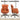 Dowinx Cross Legged Office Chair QL-66B2 Orange Dowinx