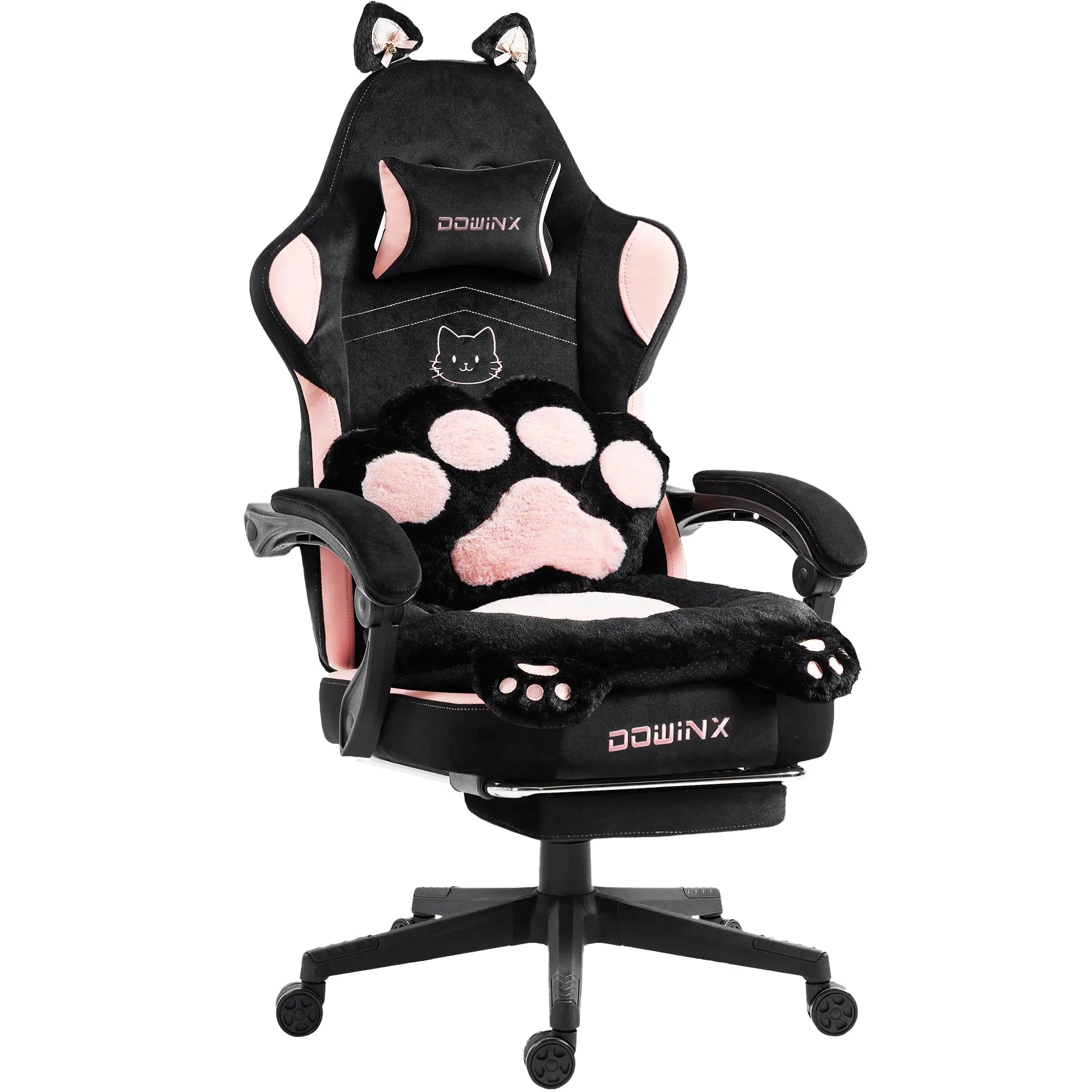 Dowinx Cat Paw Series LS-66D52 Black-pink dowinx-gaming-chair.EU